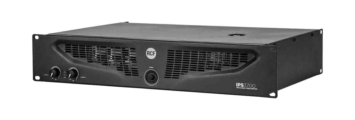 RCF IPS-3700 2 x 1500-Watt Class H Professional Power Amplifier, view 2