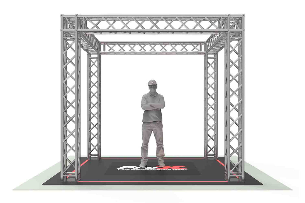 ProX XTP-E10109 Tradeshow Heavy Duty 2mm Wall Truss Booth 10.10 W X, view 3