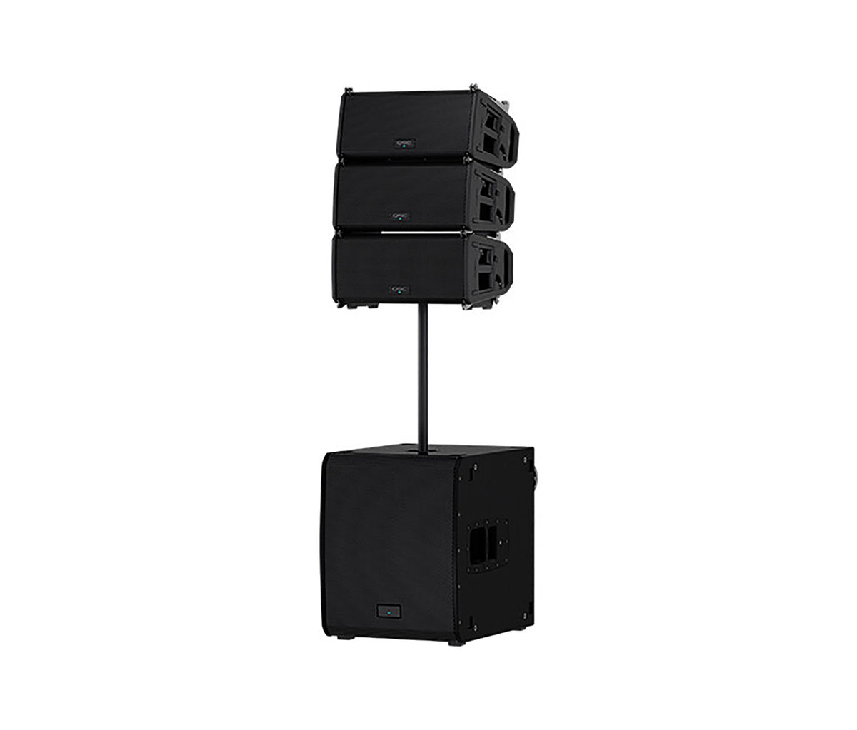 QSC LA108, 2-Way 8-Inch Powered Line Array Loudspeaker, view 12