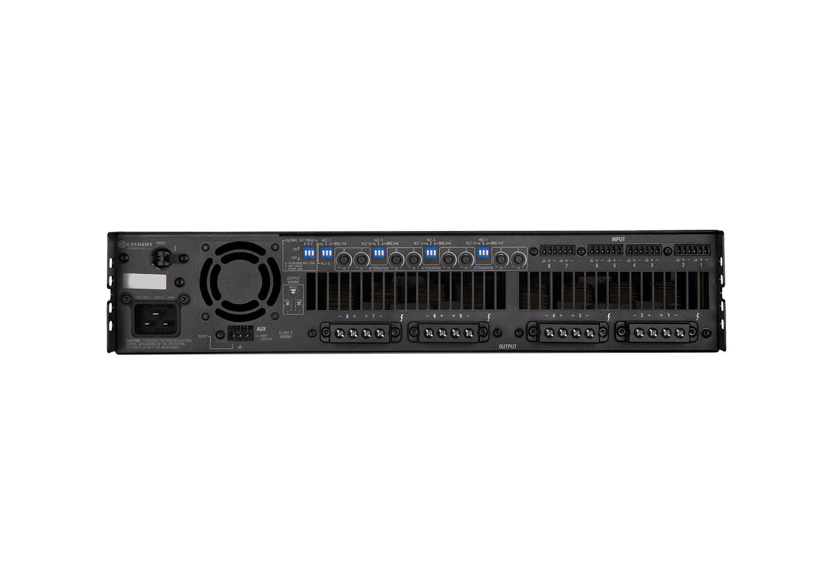 Crown Audio DCI8X600 8-Channel DriveCore Install Analog Series Amp, view 2
