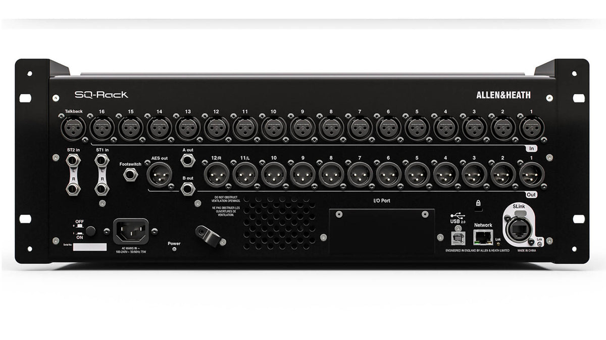 Allen & Heath SQ-Rack 48-Channel / 36-Bus Rackmount Digital Mixer - 4U, view 2