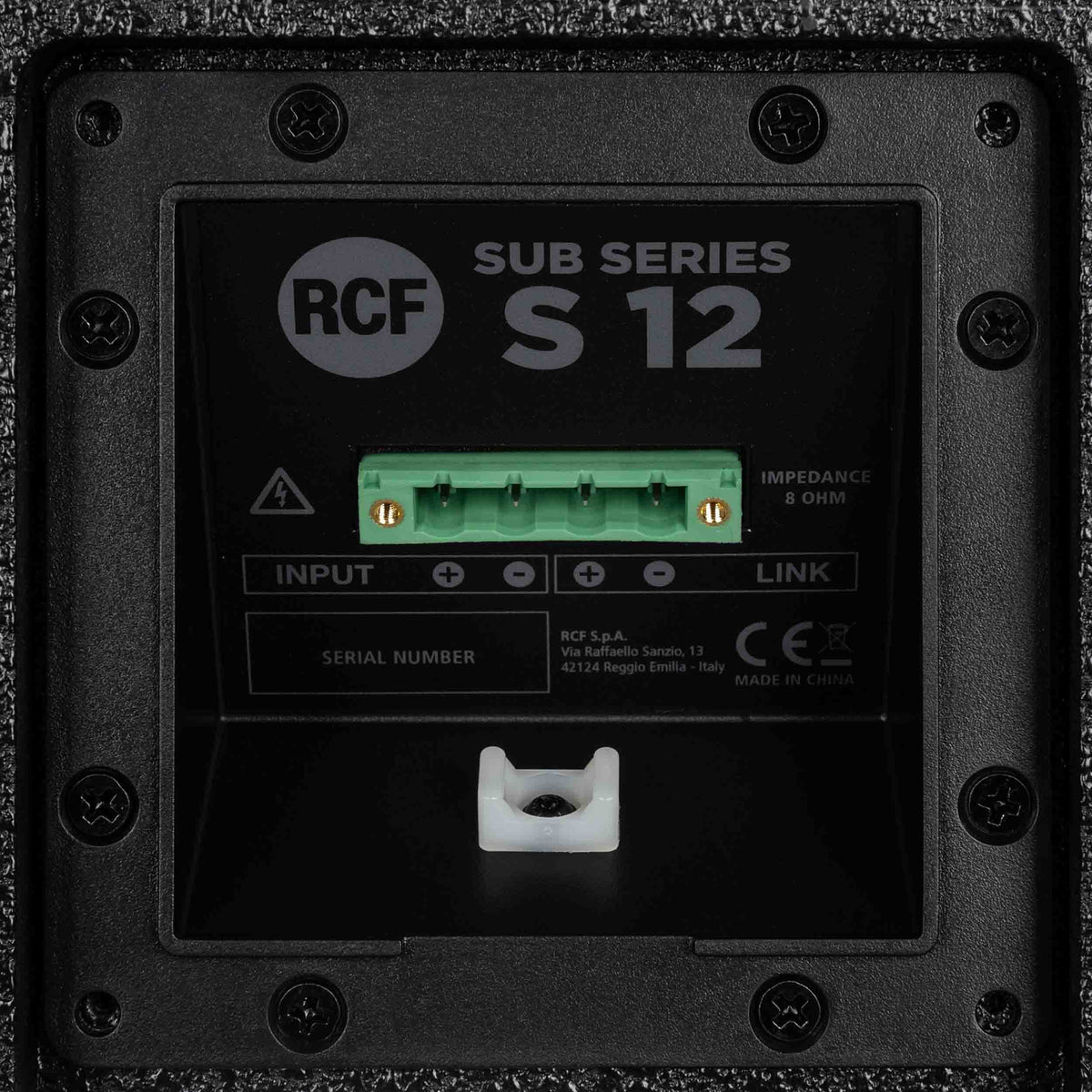 RCF SUB-S12 Passive 12-InchBass Reflex Subwoofer - 1600 W, view 9