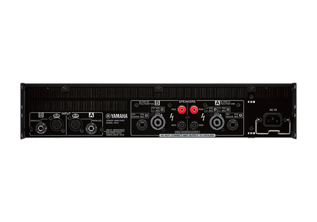 Yamaha PX10 High-Output Power Amplifier - 1000W at 8 Ohm, view 5