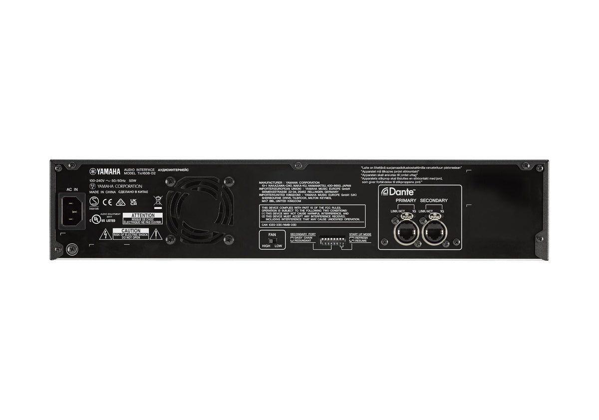 Yamaha TIO1608-D2 Dante Equipped Stagebox with 16 Inputs and 8 Outputs, view 4