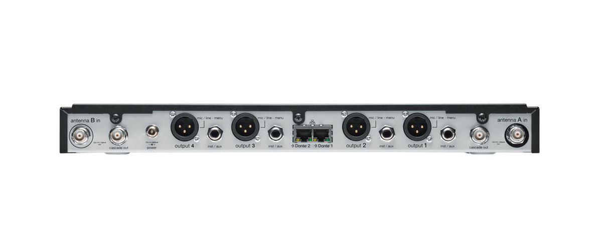 Shure SLXD4QDAN+TA Quad-Channel Wireless Receiver - G57 (470-608 MHz), view 5
