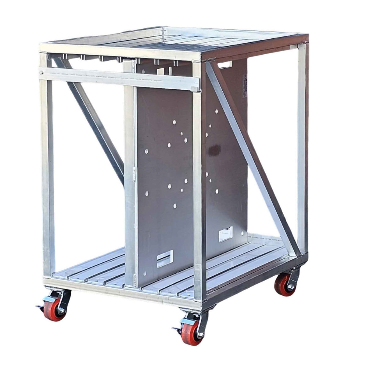 Show Solutions BPCART3636-R2-8HD 36" x 36" Base Plate Cart - Holds 8 Plates