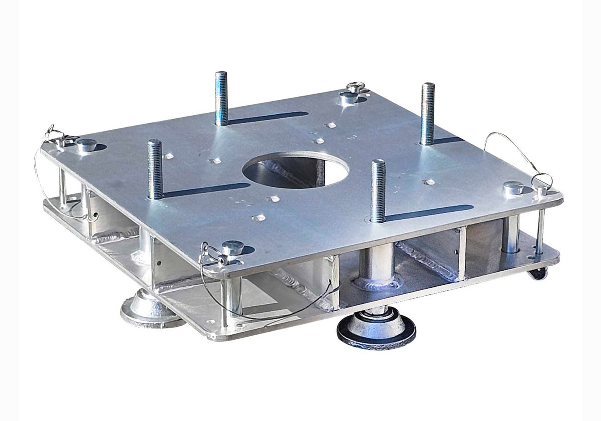 Show Solutions GSBASE-ALU Base Plate Only for Truss Towers - 12"