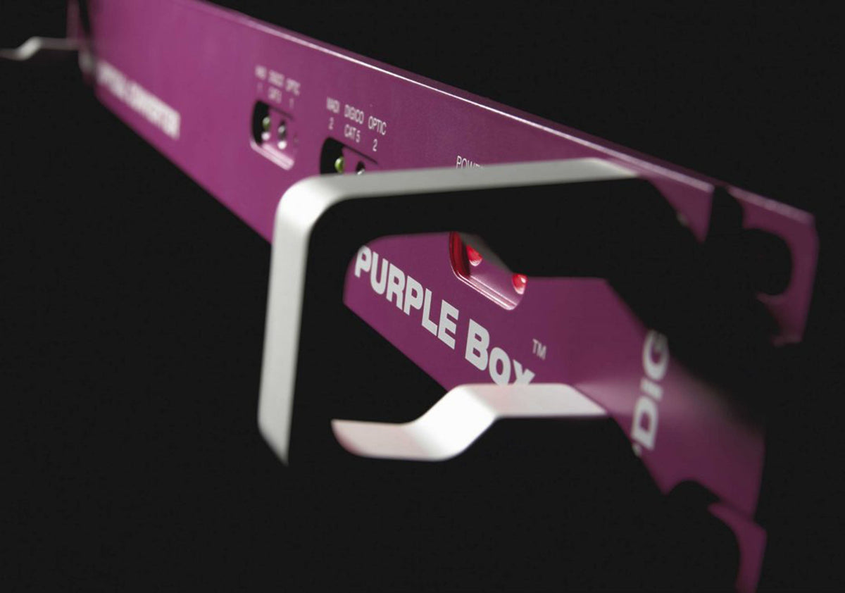 DiGiCo X-PB-SMOP Purple Box Single-Mode Fiber Converter with HMA Optical Connector, view 4