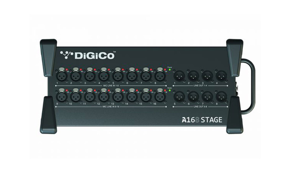 DiGiCo X-A-168, 16 Input/8 Output I/O Expander Stage Box
