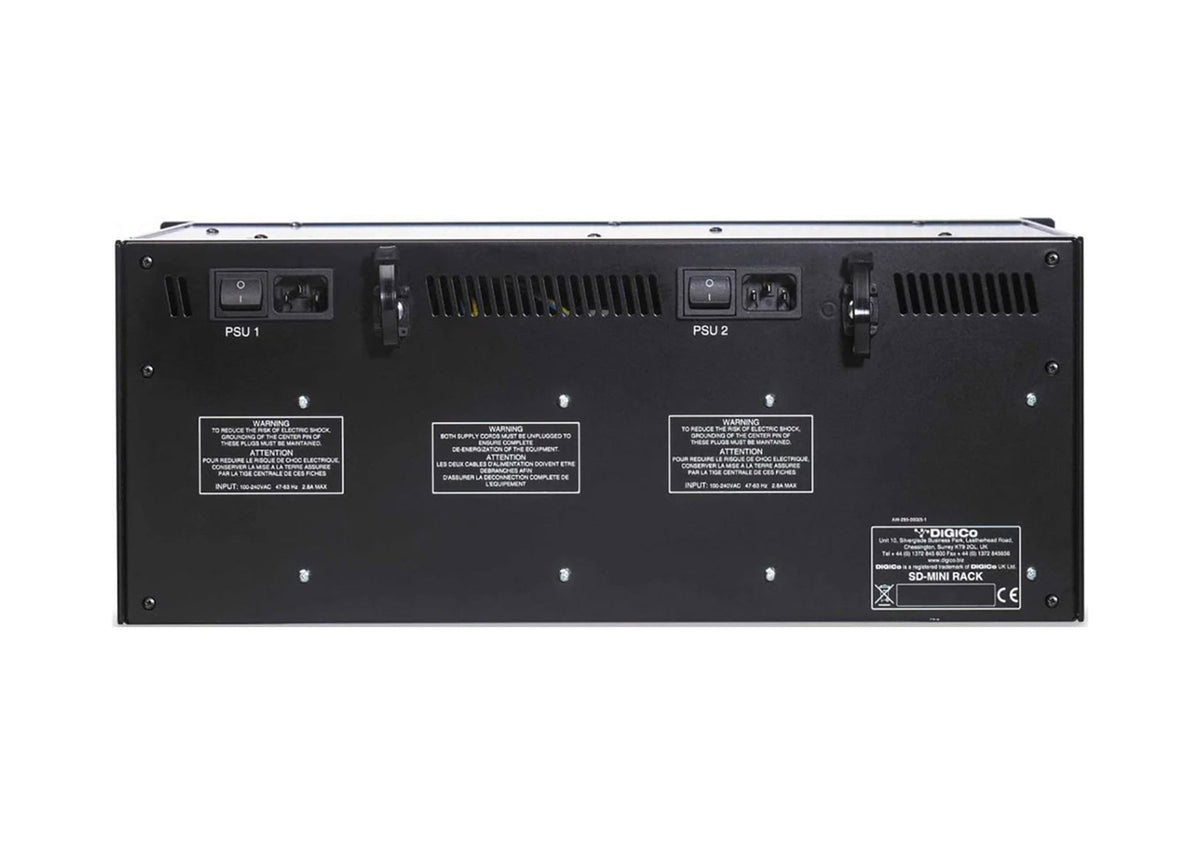 DiGiCo X-SDRM-MADI, SD-MiNi Rack Stage Box - MADI only, view 2