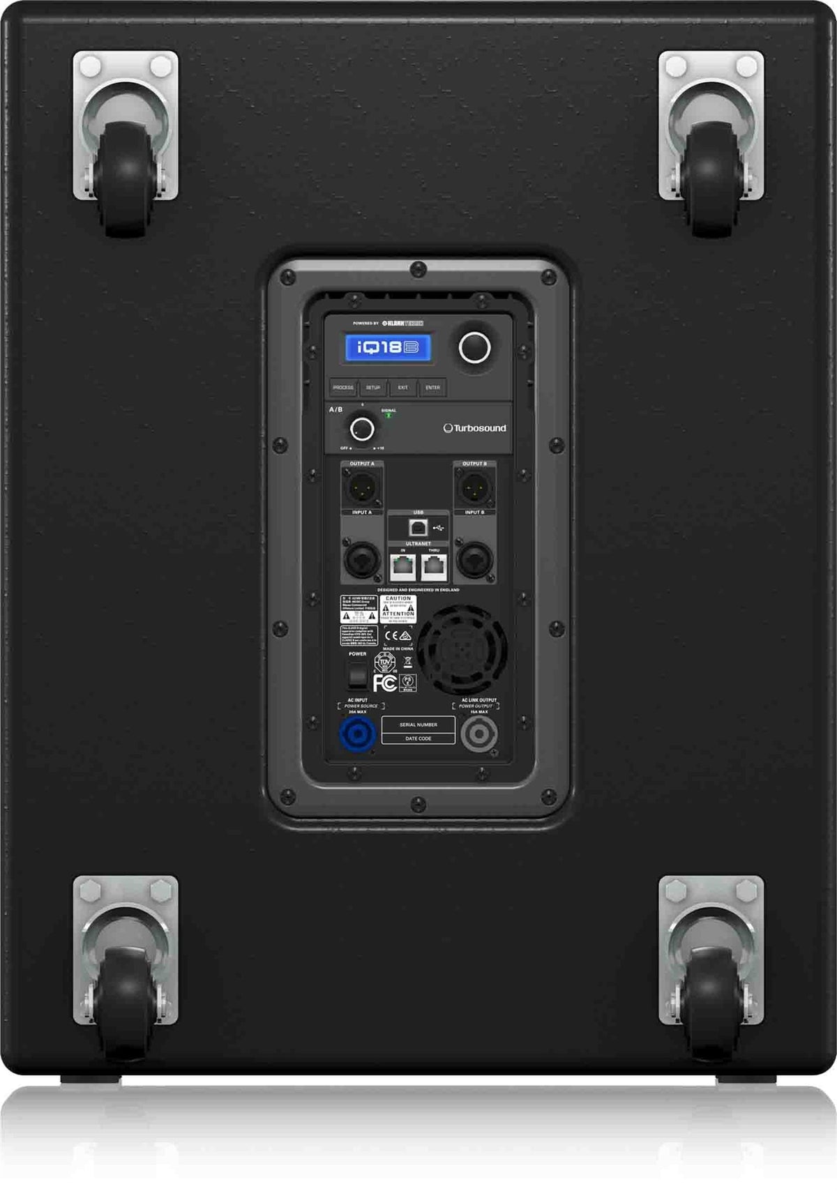 Turbosound iQ18B & 3000 Watt 18" Powered Sub w/ Klark Teknik DSP, view 4