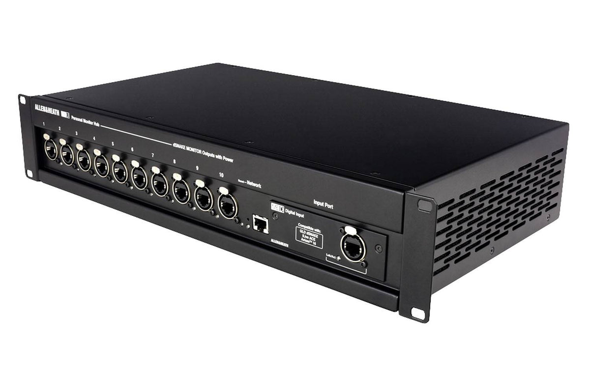 Allen & Heath ME-U Parallel Connection 10 Port PoE Monitor Hub, view 4