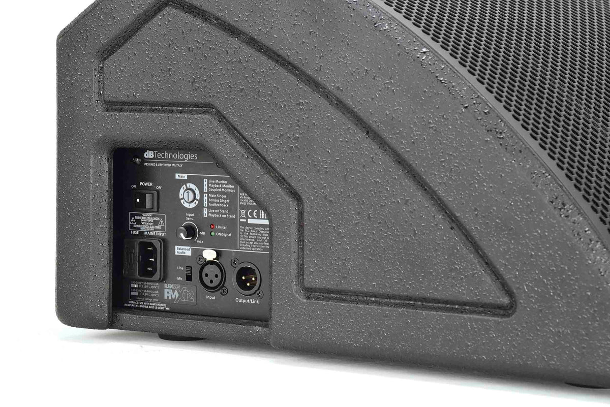 dB Technologies FMX 12, 12" 2-Way Active Coaxial Stage Monitor - 1200W, view 12