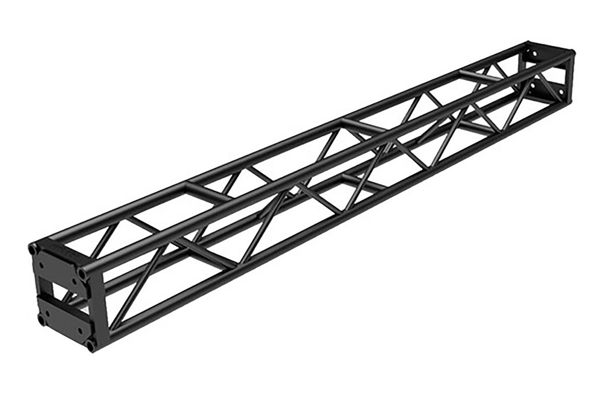 Global Truss DT-GP DT-GP10-BLK 33mm End Plated Square Straight
