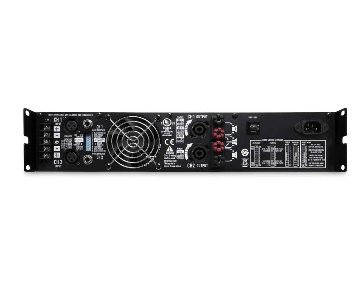 QSC RMX2450a 2-Channel Power Amplifier, view 2