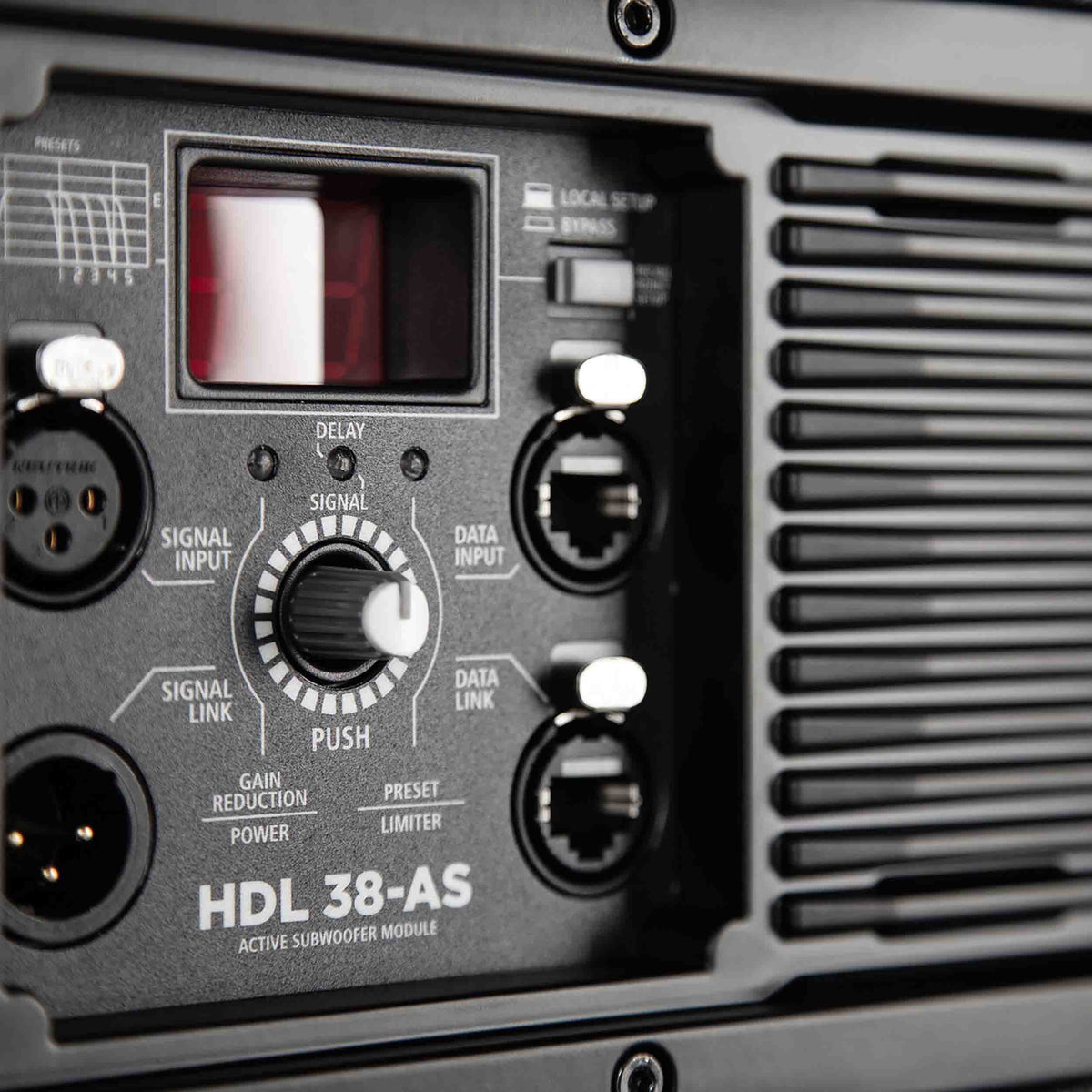 RCF HDL38-AS, 3200W Active Flyable Subwoofer Module Black - 18 Inch, view 8