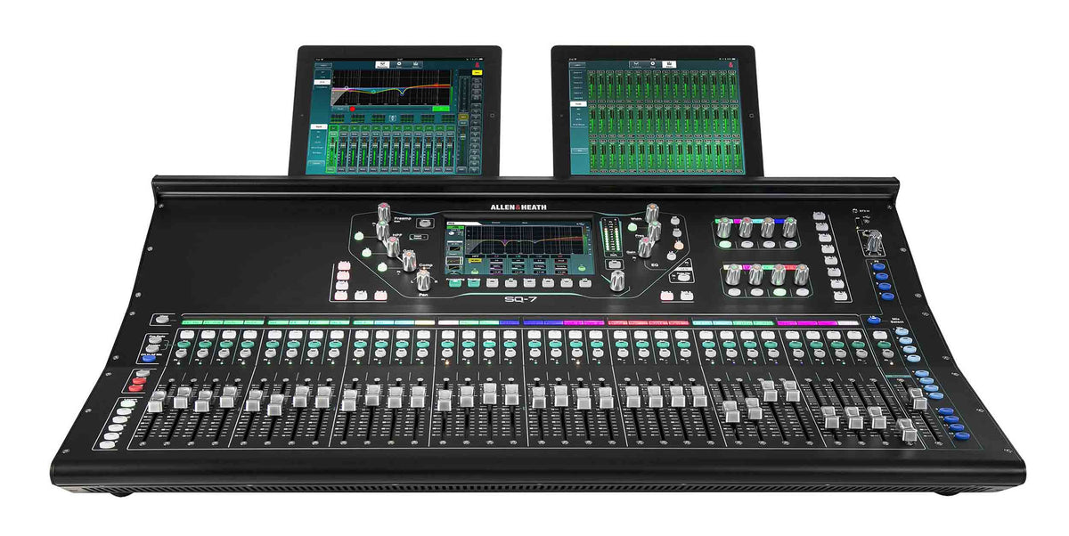 Allen & Heath SQ-7 48-Channel & 36-Bus Digital Mixer w/ 32+1 Motorized Zoom, view 6
