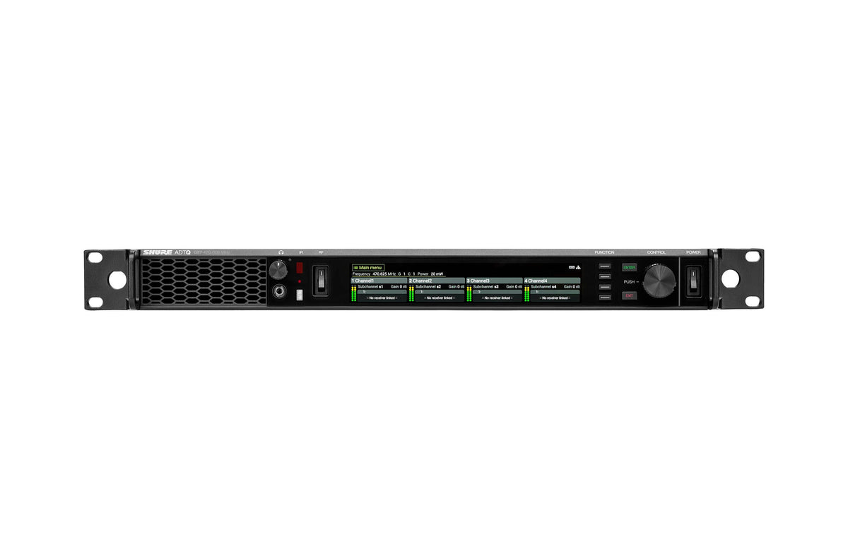 Shure ADTQUS-G57 Axient Digital PSM Quad Transmitter - 470-608 MHz, view 3