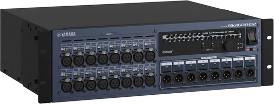Yamaha RIO1608-D2, 16-Channel Digital Network Remote with Dante
