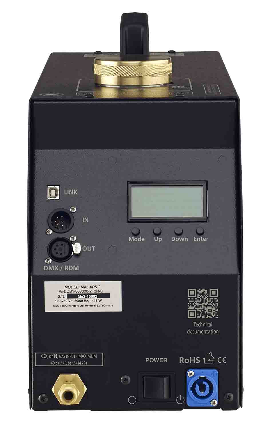 MDG Me2 Dual High Output Fog Generator, view 3