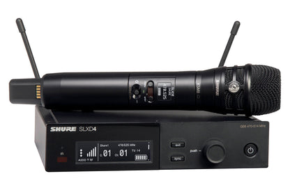 Shure SLXD24/K8B Wireless System w/ KSM8 Dualdyne Handheld Transmitter, view 4