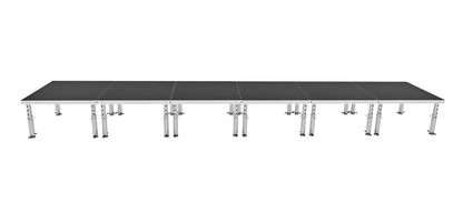 ProX XSU-24X4PKG Stage One 24 FT x 4 FT Portable Stage Pkg 24' 4', view 4