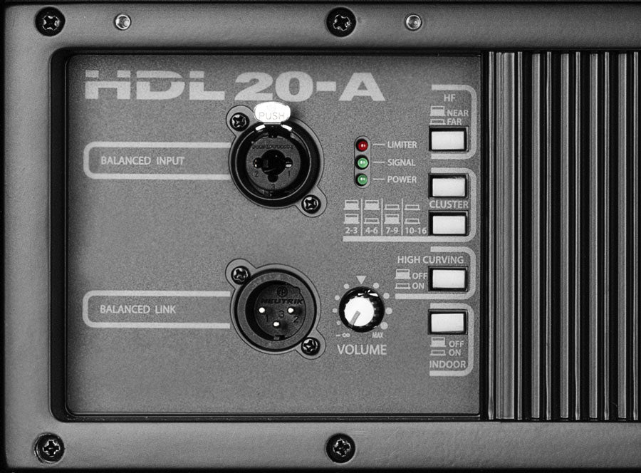 RCF HDL20-A Dual 10-Inch 1400W Active Line Array Module, view 10