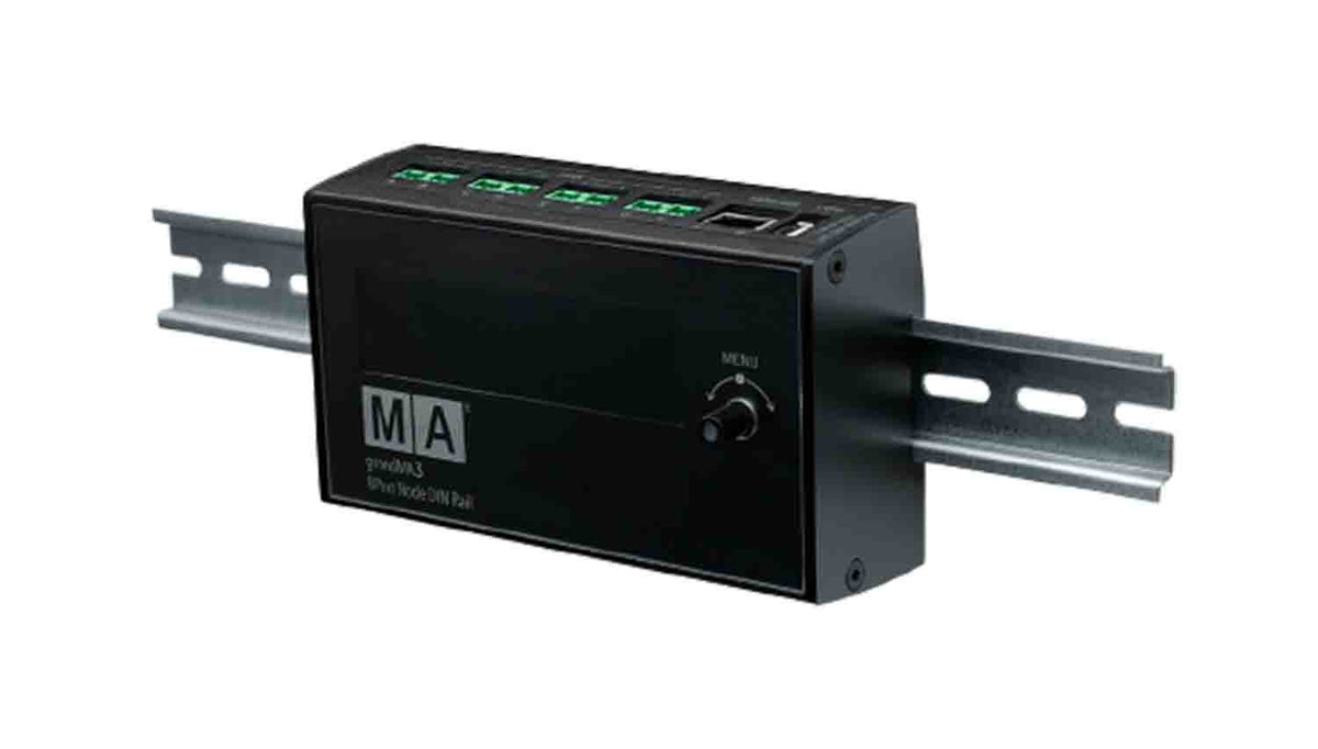 MA Lighting MA4011703 Grandma3 8Port Node DIN-Rail, view 2