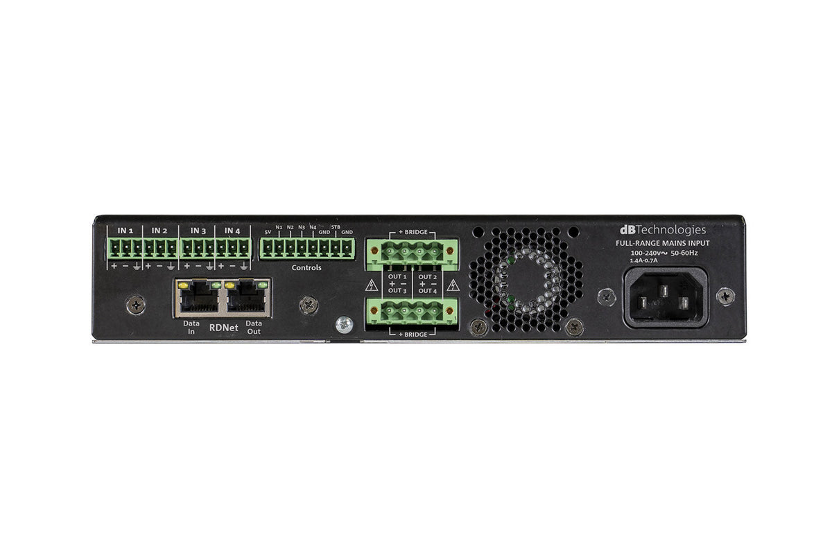 dB Technologies IA504R Class D Half-Rack Amplifier, view 5