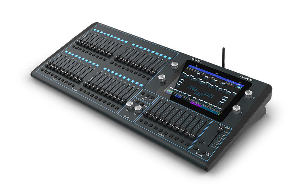 ChamSys QuickQ 30, Lighting Control Console, view 2