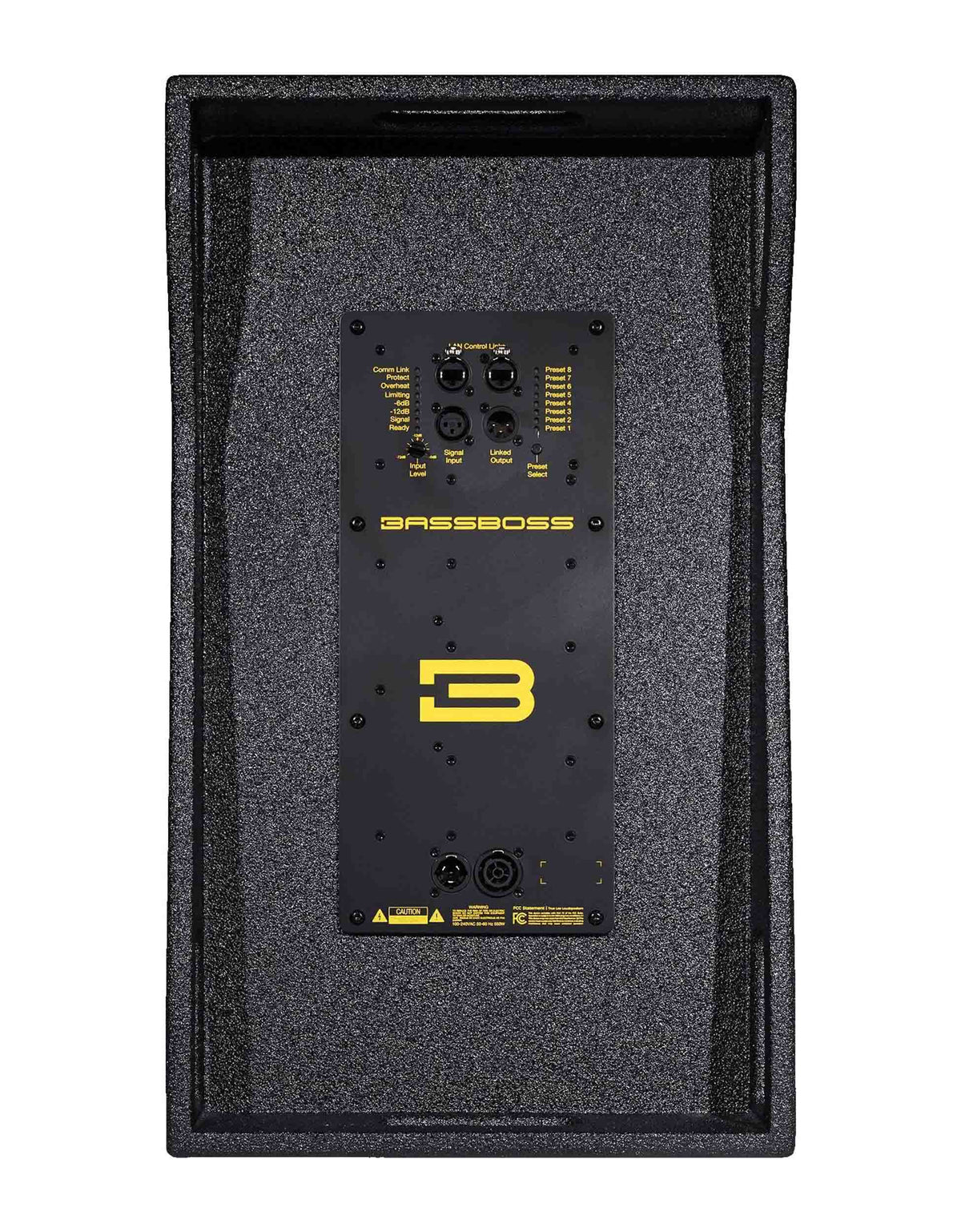 BASSBOSS BB-DV12-MK3, 2-Way Bi-Amplified Loudspeaker - Black, view 6