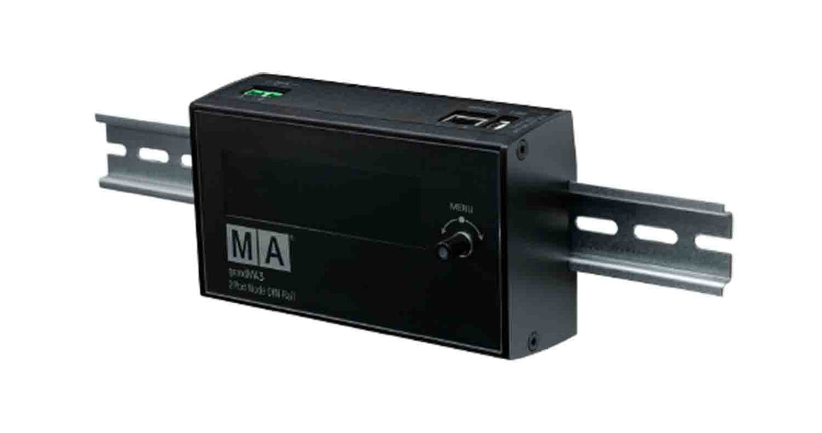 MA Lighting MA4011701 Grandma3 2Port Node DIN-Rail, view 2