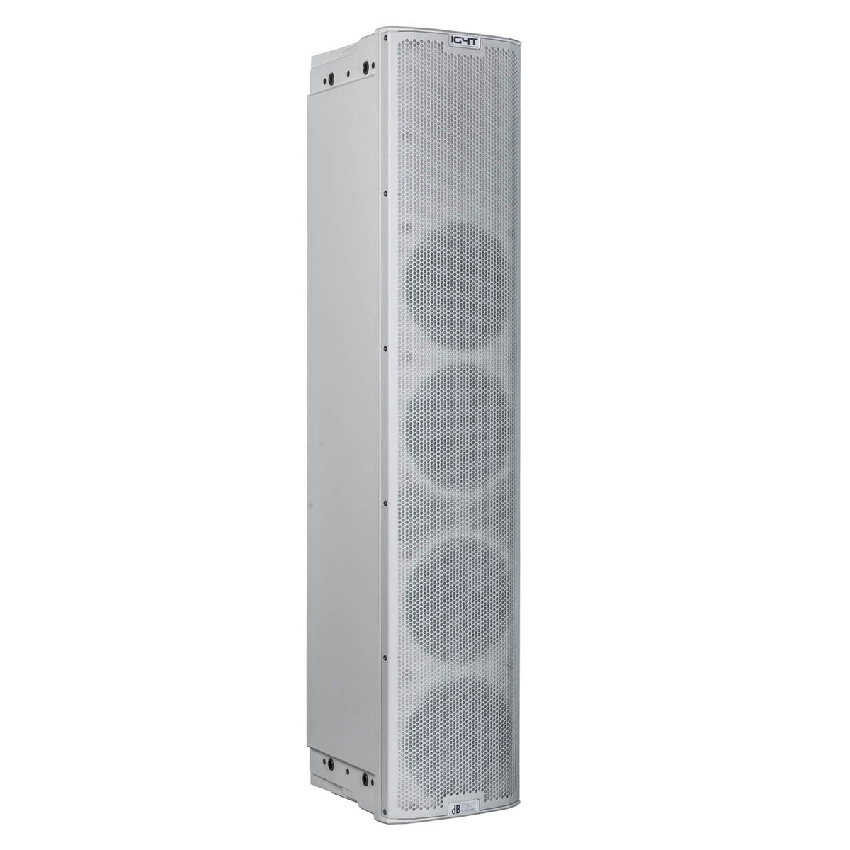 DB Technologies IG4T 4x6.5" 2-Way Active Column Array Speaker - White, view 2