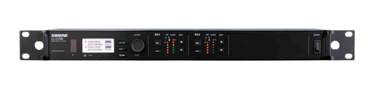 Shure ULXD4D Dual Channel Digital Wireless Receiver, view 3