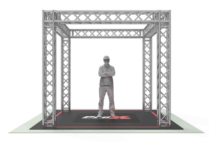 ProX XTP-E10109 Tradeshow Heavy Duty 2mm Wall Truss Booth 10.10 W X, view 3