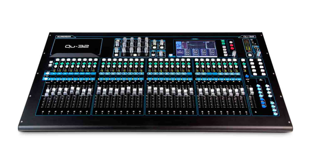 Allen & Heath Qu-32, 32-Channel Digital Mixer - Chrome Edition