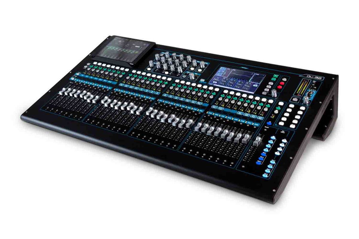 Allen & Heath Qu-32, 32-Channel Digital Mixer - Chrome Edition, view 4