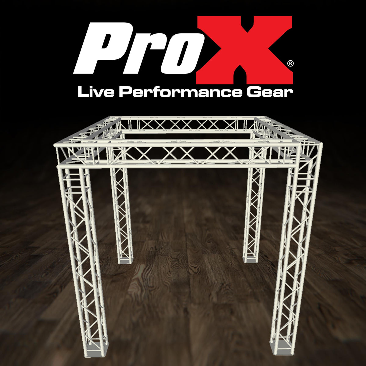 ProX XTP-E1010-1 Expo Standard 10X10 Exhibition Module Stand Truss Pkg