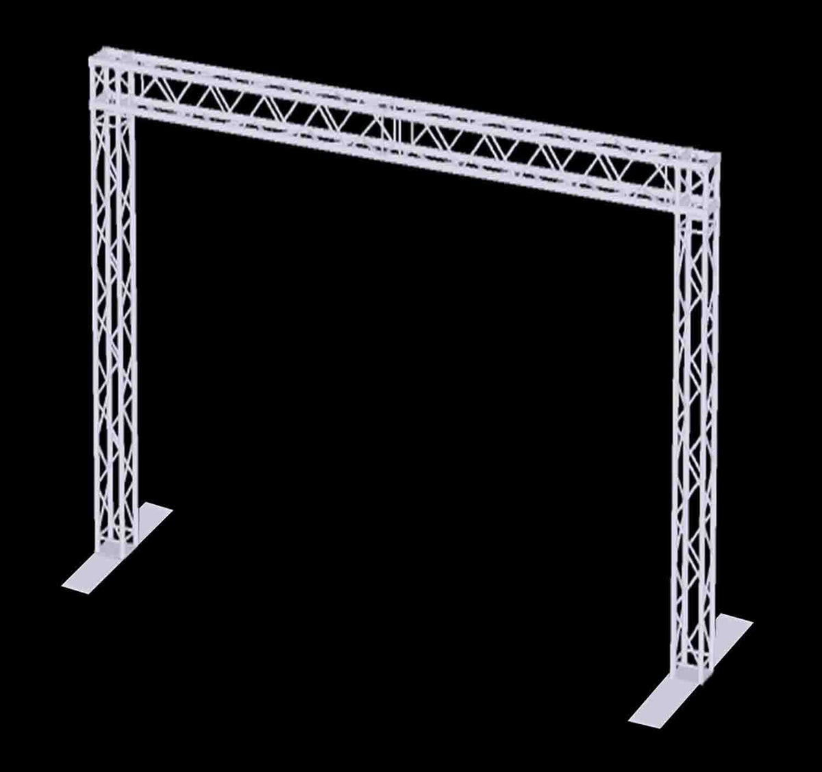 ProX XTP-PGP1 Goal Post 10x20 Exhibition Module Finish Line Stand