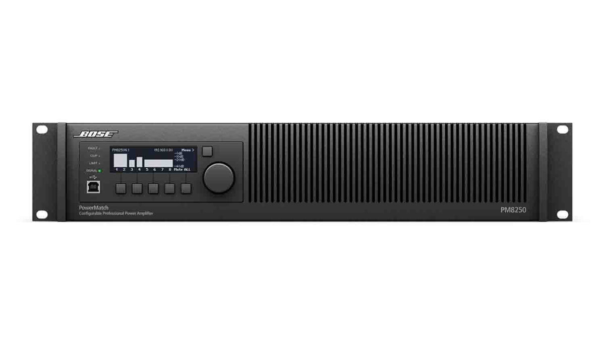 Bose PM8250N, Professional PowerMatch Amplifier, view 3
