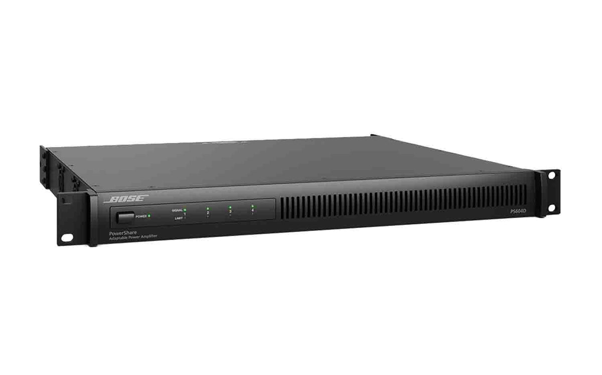 Bose PS604D, PowerShare Adaptable 600W 4-Channel Power Amplifier