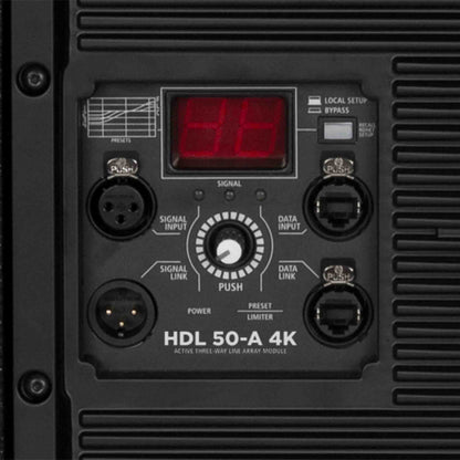 RCF HDL 50-A 4K Three Way 8000W Powered Line-Array Speaker Module, view 10
