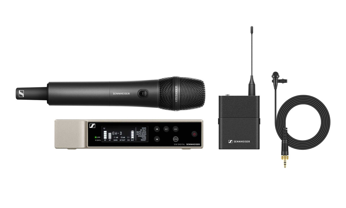 Sennheiser EW-D ME2/835-S R1-6 Wireless Combo Mic System - 520-576 MHz