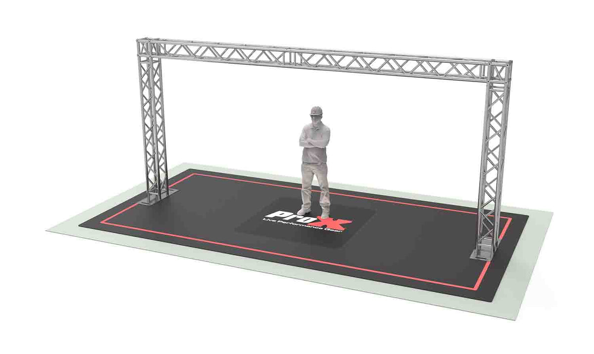 ProX XTP-20X09 Goal Post - Actual Size 19.75 FT W X 9.20 FT H