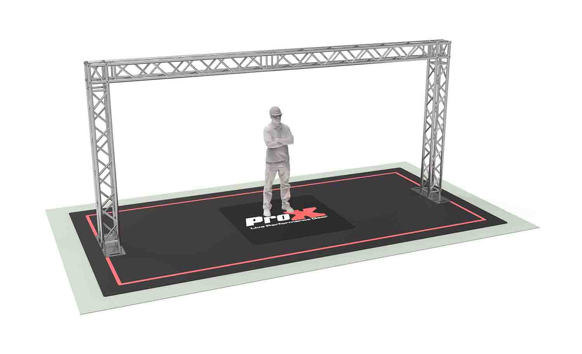 ProX XTP-20X09 Goal Post - Actual Size 19.75 FT W X 9.20 FT H, view 2