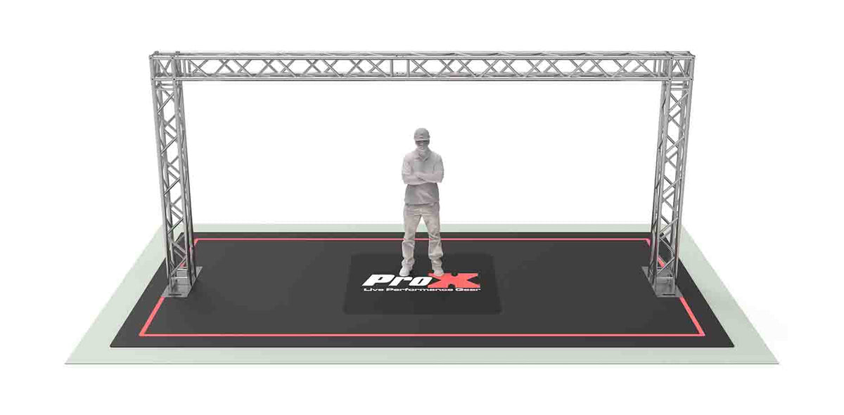 ProX XTP-20X09 Goal Post - Actual Size 19.75 FT W X 9.20 FT H, view 3