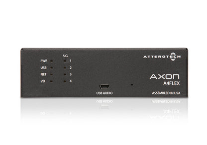 QSC A4FLEX Attero Tech Axon AES67 Networked Audio Connectivity