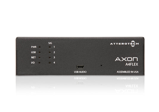 QSC A4FLEX Attero Tech Axon AES67 Networked Audio Connectivity