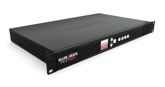 Allen & Heath AHM-16 1RU 16x16 Audio Matrix Processor 8x8 Local Analog