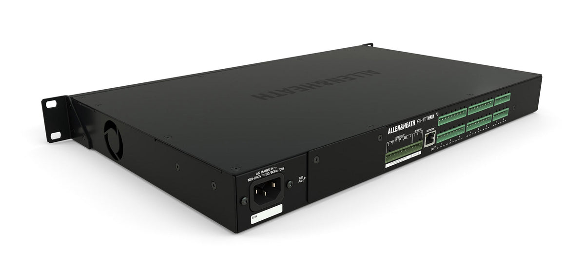 Allen & Heath AHM-16 1RU 16x16 Audio Matrix Processor 8x8 Local Analog, view 2